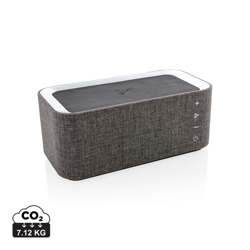 Enceinte publicitaire chargement induction - Vogue Gris et Noir
